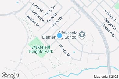 Map image of the property - 1421 Krista Dr