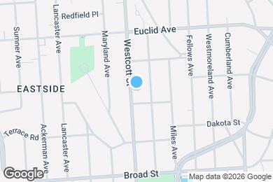 Map image of the property - 947 Westcott St