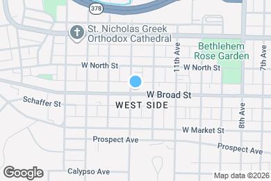 Map image of the property - 1328 W Broad St