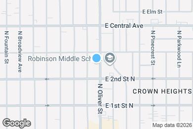 Map image of the property - 333 N Oliver St