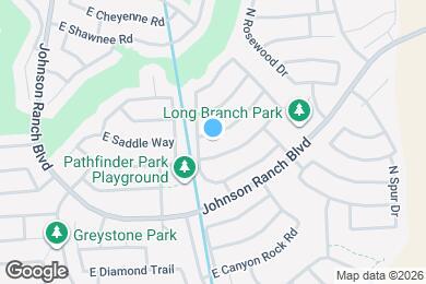 Map image of the property - 629 E Saddle Way