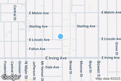 Map image of the property - 325 E Lincoln Ave