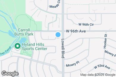 Map image of the property - 9540 Meade St