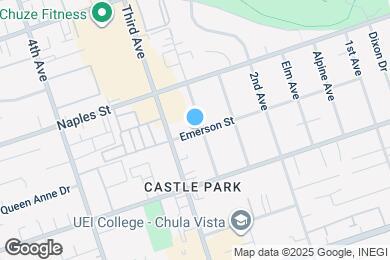 Map image of the property - 274 Emerson St