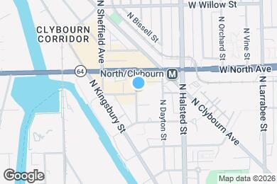 Map image of the property - 1529 N Fremont St