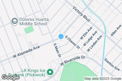 Map image of the property - 418 W Alameda Ave
