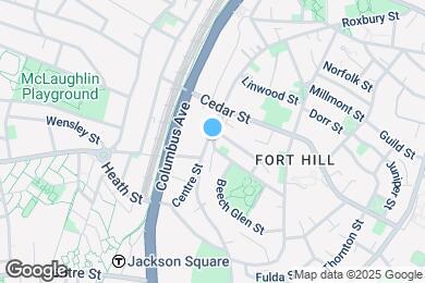 Map image of the property - 80 Fort Ave