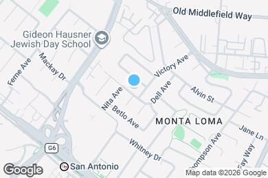 Map image of the property - 2516 Dell Ave