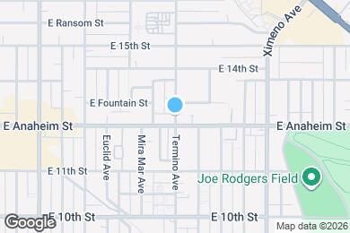 Map image of the property - 1313 Termino Ave