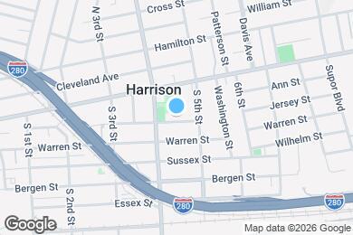 Map image of the property - 418 Jersey St