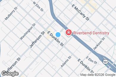 Map image of the property - 203 E Dunklin St