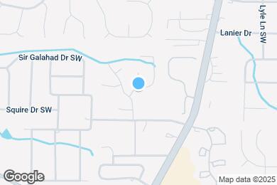 Map image of the property - 1358 Velvet Creek Way SW
