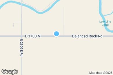 Map image of the property - 2327 E 3700 N
