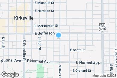 Map image of the property - 515 E. Pierce St. Apt. B