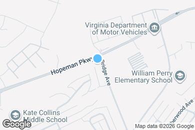 Map image of the property - 1046 Bridge Ave