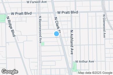 Map image of the property - 1654 W Wallen Ave