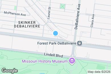 Map image of the property - 5744-5750 Pershing Ave
