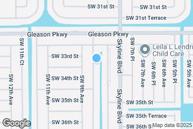 Map image of the property - 3311 SW 8th Ct