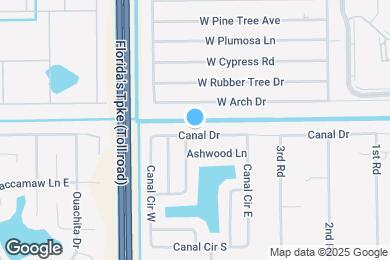 Map image of the property - 7803 Canal Dr