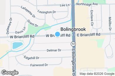 Map image of the property - 133 W Briarcliff Rd