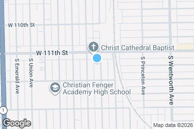 Map image of the property - 11124 S Eggleston Ave