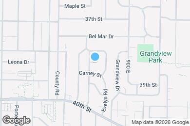 Map image of the property - 3870 Oram Cir
