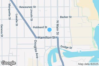 Map image of the property - 1220 N Wisconsin St