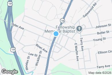 Map image of the property - 1309 1/2 Main St E