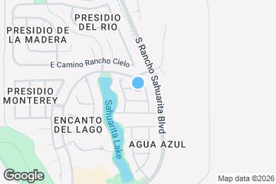 Map image of the property - 492 East Calle Amura