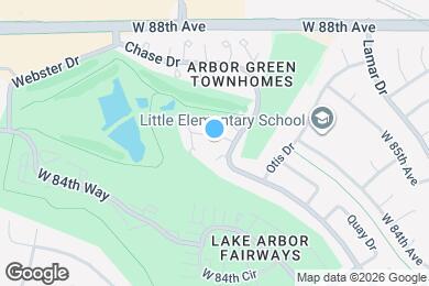 Map image of the property - 6911 W 87th Way