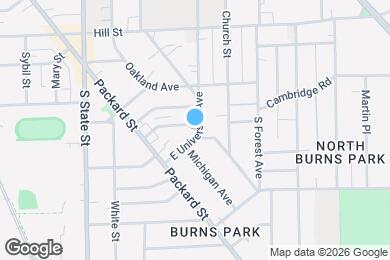 Map image of the property - 1032 Vaughn St