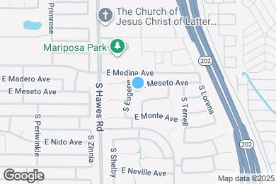 Map image of the property - 8505 E Meseto Ave