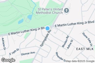 Map image of the property - 4507 E Martin Luther King Jr Blvd