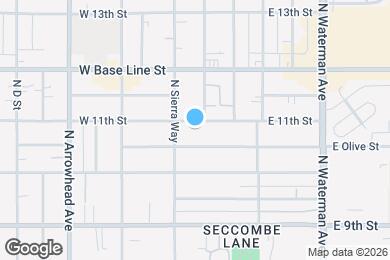 Map image of the property - 135 E 11th St