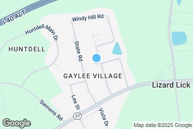 Map image of the property - 201 Indian Trail