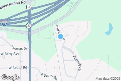 Map image of the property - 1737 Parknoll Ln
