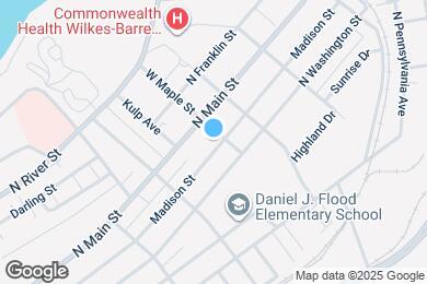 Map image of the property - 352 Madison St