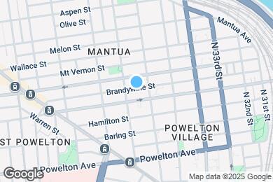 Map image of the property - 3616 Brandywine St