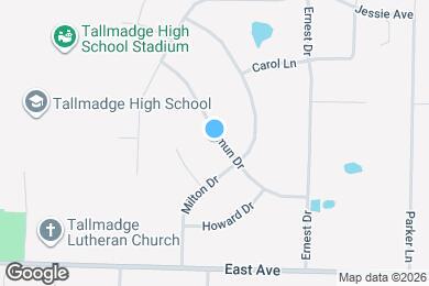 Map image of the property - 918 Ashmun Ave