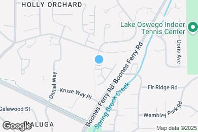 Map image of the property - Haven Lake Oswego