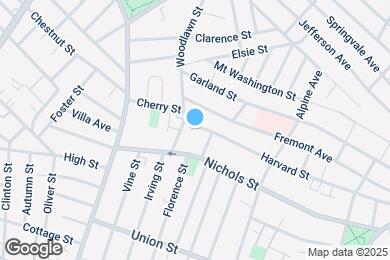 Map image of the property - 11 Harvard St