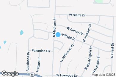 Map image of the property - 328 Shenandoah Dr