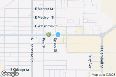 Map image of the property - 590 Spruce St