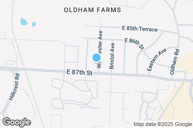 Map image of the property - 8616 Winchester Ave