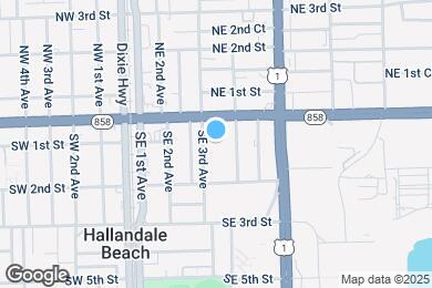 Map image of the property - 35 SE 3rd Ave