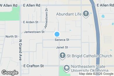 Map image of the property - 425 E Seneca St