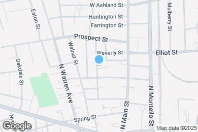 Map image of the property - 51 W Rosseter St
