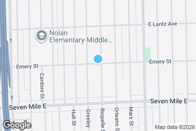 Map image of the property - 19265 Riopelle St