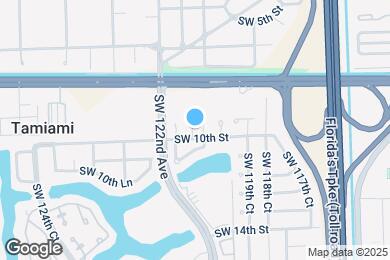 Map image of the property - 12025 SW 10th St