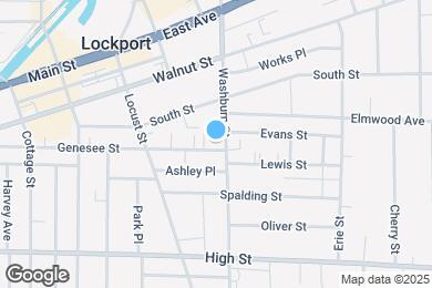 Map image of the property - 275 Genesee St